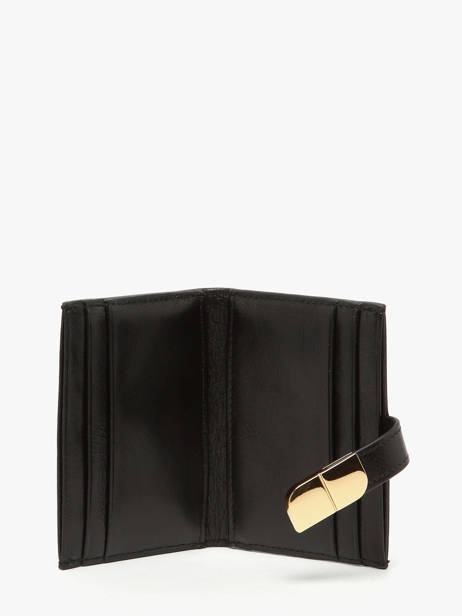 Portefeuille Vintage Leder Nat et nin Zwart vintage AUDE ander zicht 1